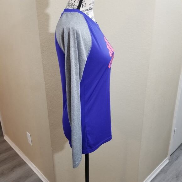 ADIDAS womens athletic shirt size‎ large - Picture 2 of 9